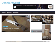 Tablet Screenshot of dennisatwood.com